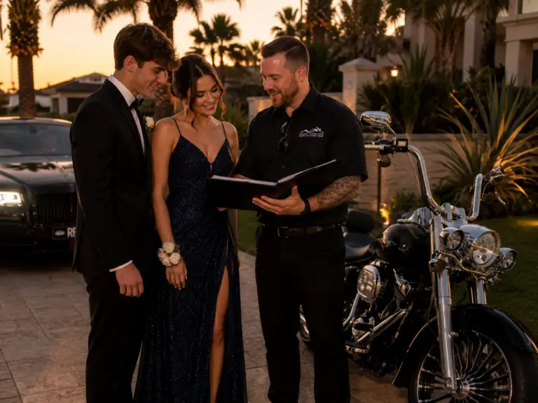 Custom Harley Formal Experience consultation on the Gold Coast